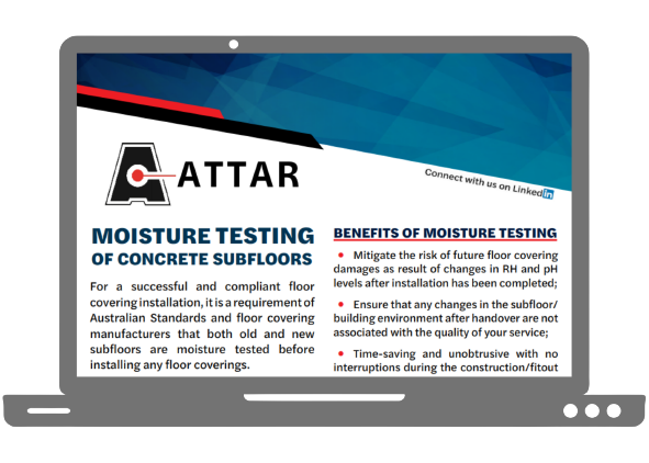 Moisture testing flyer preview