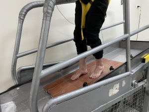 Wet Barefoot Inclining Platform Test